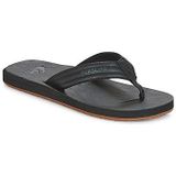 Quiksilver Carver Nubuck - Sandalen - Zwart - Nubuckleer - Waterdicht