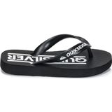 Quiksilver - JAVA WORDMARKYT B SNDL XKKW - Teenslippers - Zwart