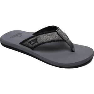Grey/Black - Teenslippers - Textiel - Sportief