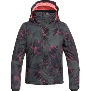 Roxy Jetty Girl JkSki jas Meisjes - True Black_Swell Flowers Girl - 16/XXL