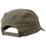 Militaire Pet - Katoen - Imitatieleren Patch - Stoffen Sluiting