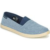 Quiksilver - Espadrilled Sneakers - Blauw - Slip-on - Jute Wrapped Sidewall