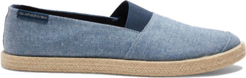 Quiksilver - Espadrilled Sneakers - Blauw - Slip-on - Jute Wrapped Sidewall