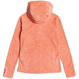 Roxy - Elect Feelin - Thermoshirt - Rosarancio - Fleece met Rits en Capuchon