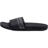 Quiksilver - Rivi - Herenslippersandalen - Zwart - Synthetisch / Textiel / Rubber
