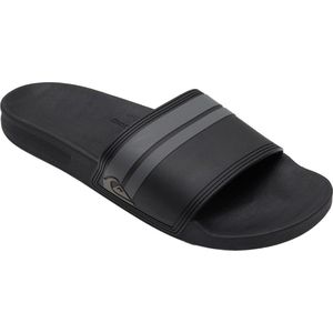 Quiksilver - Rivi - Herenslippersandalen - Zwart - Synthetisch / Textiel / Rubber