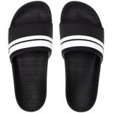 Quiksilver Rivi Slide Peeptoe sandalen voor heren, Zwart Zwart Zwart Zwart Wit Xkkw, 42 EU