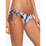 Roxy - Printed Beach Classics - Tie Side Bikinibroekje - Zacht Stretchstof - Lage Taille
