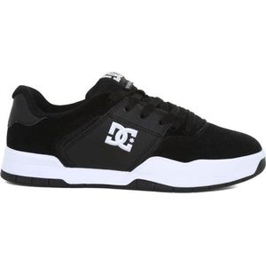 DC Shoes Central-Leather Sneakers voor heren, zwart, 46.5 EU