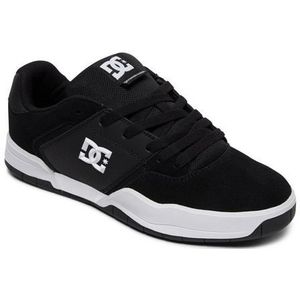 DC Shoes Central-Leather Sneakers voor heren, zwart, 42 EU