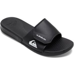 Quiksilver Lichte kust verstelbare open teen sandalen voor mannen, Zwart Zwart Wit Zwart Zwart Xkwk, 38.5 EU