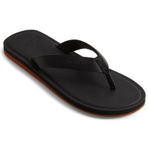 Quiksilver Molokai Nubuck II Heren Slippers - Solid Black - Maat 43