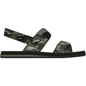 Quiksilver - Monkey Caged - Sandalen - Groen - Verstelbaar Geweven Bovendeel