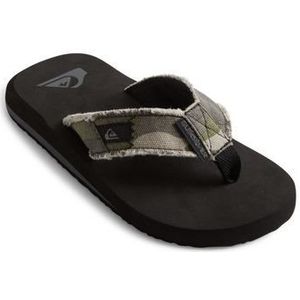 Quiksilver Monkey Abyss Youth Badslippers voor jongens, Bruin Groen Groen Zwart Xggk, 29 EU