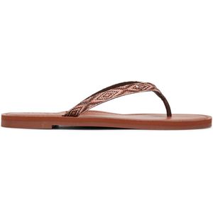 Roxy Janel Dames Slippers - Chocolate