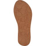 Cognac - Synthetische Teenslippers - Laag - EVA Zool - Rubber Loopzool