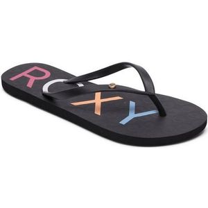 Roxy - Sandy - Badschoenen - Zwart - Gevormd TPU - Rubberen Buitenzoal