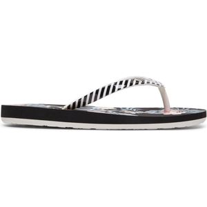 Roxy - Pebbles VII - Slippers - Black Multi - TPU - EVA Voetbed