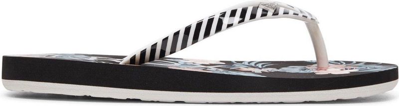 Roxy - Pebbles VII - Slippers - Black Multi - TPU - EVA Voetbed