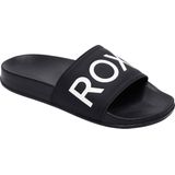 Roxy - Slippy Ii - Slippers - Zwart - Nylon Gevoerd - Rubber