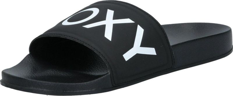 Roxy - Slippy Ii - Slippers - Zwart - Nylon Gevoerd - Rubber