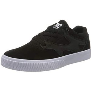 DC Shoes Kalis Vulc Sneakers voor jongens, Black Black White, 30 EU