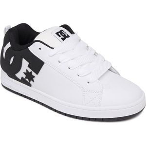 DC Shoes Court Graffik Sneakers, heren, White Black Black, 41 EU