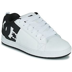 DC Shoes Court Graffik Sneakers, heren, White Black Black, 48.5 EU
