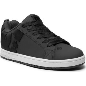 DC Shoes - Court Graffik - Sneakers - Grijs/Wit - Bovenwerk van Textiel