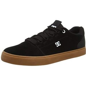 DC Shoes Hyde-lederen schoenen voor heren, zwarte gom., 47 EU