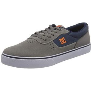 DC Shoes heren switch sneakers, Grijs Oranje Grey, 38 EU