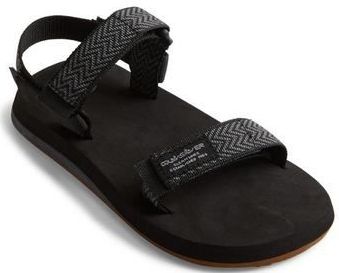 Quiksilver - Monkey Caged - Slippers - Zwart - Textiel