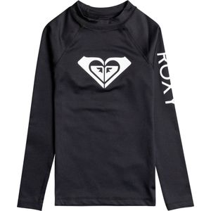 Roxy - UV Zwemshirt voor tienermeisjes - Longsleeve - Whole Hearted - Antraciet - maat 128cm