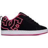 DC Shoes - Court Graffik - Sneakers - Black/Pink Stencil