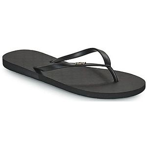 Roxy Viva IV douche- en badsandalen voor dames, Zwart Smooth.