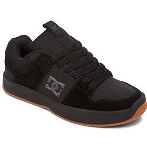DC Shoes Heren Lynx Zero-Leather Shoes Sneakers, Black Gum., 38.5 EU