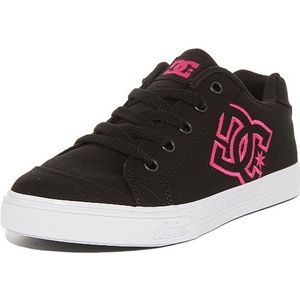 DC Shoes Chelsea Sneakers voor meisjes, Zwart roze stencil, 31 EU