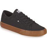 DC Shoes - Instappers - Zwart - Textiel - Vetersluiting