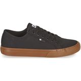 DC Shoes - Instappers - Zwart - Textiel - Vetersluiting