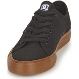 DC Shoes - Instappers - Zwart - Textiel - Vetersluiting