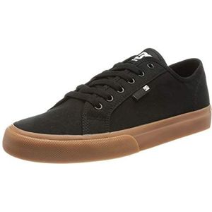 DC Shoes Heren Manual Sneakers, Black Gum., 37 EU