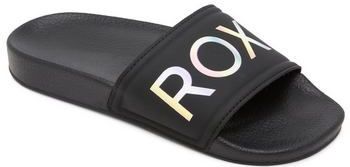 Roxy - Slippy II - Badslippers - Zwart - Multicolor - Synthetisch Materiaal - EVA