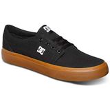 Dc Shoes - Trase Tx - Skateschoenen - Zwart - Suède/Textiel - Gevulkaniseerde Constructie
