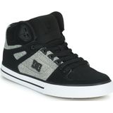 DC Shoes - Sneakers Pure High-Top - Zwart - Leer