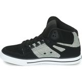 DC Shoes - Sneakers Pure High-Top - Zwart - Leer