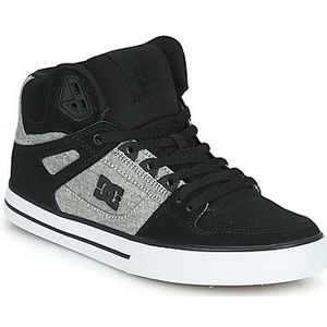 DC Shoes Pure Leather High-Top Sneakers voor heren, zwart, 40 EU