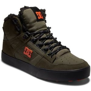 DC Shoes Pure sneakers voor heren, Dusty Olijf Oranje, 39 EU