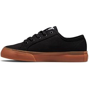 DC Shoes Manual, sneakers voor jongens, Zwarte gum