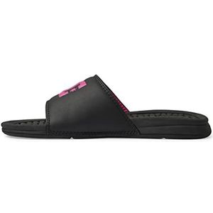 DC Shoes Dames DC Slides Sandalen, Black Crazy Pink, 36 EU