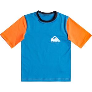 Quiksilver - UV-Zwemshirt met korte mouwen voor jongens - Heats omni - Blauw - maat 92cm